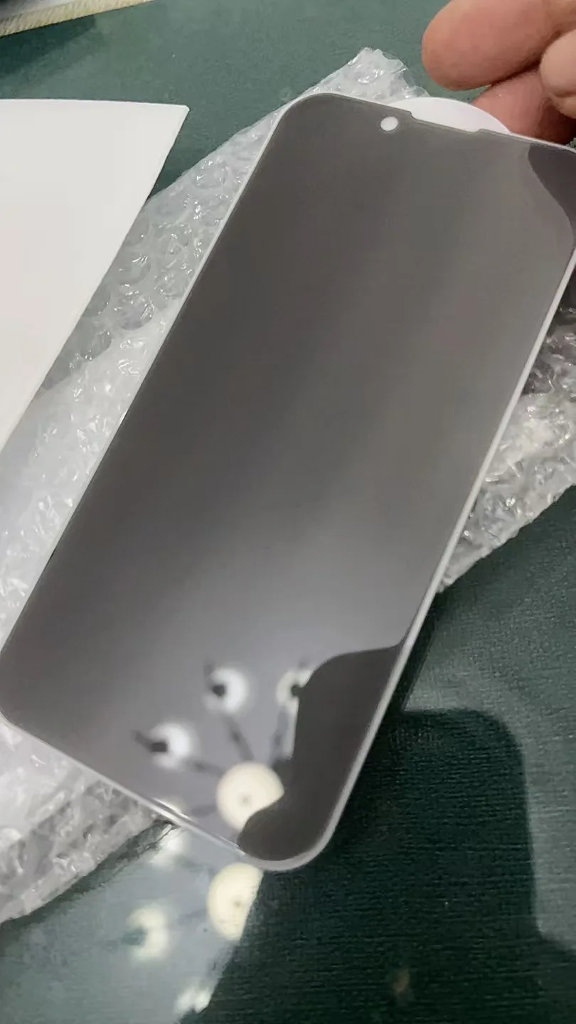 Anti-spy tempered glass screen - Anti Spy Privacy Glass Case recension och pris