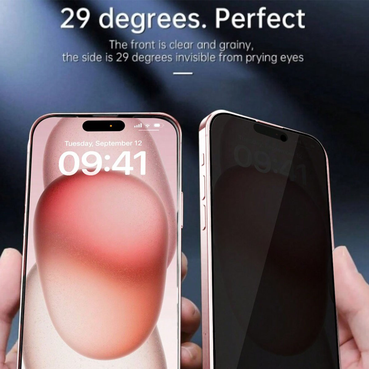 3pcs Privacy Screen Protector, - Anti Spy Privacy Glass Case recension och pris