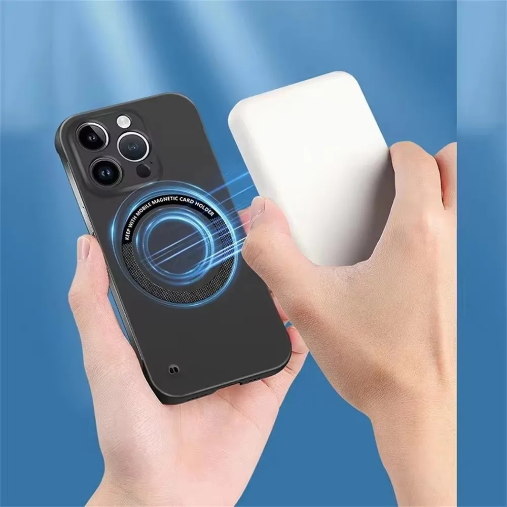 For Magsafe Magnetic Frameless - Ultra Thin Frameless Phone Cover recension och pris