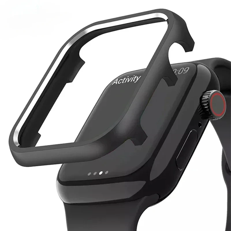 Metal Cover for Apple Watch Se - Metal Bumper Aluminum Frame Case recension och pris