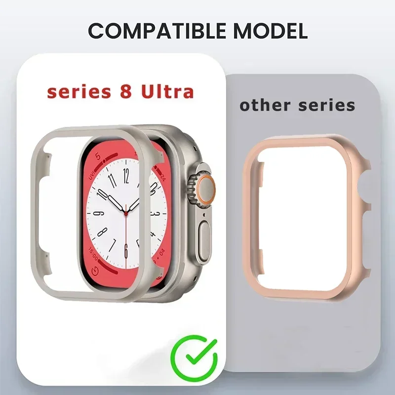 Metal Cover for Apple Watch Se - Metal Bumper Aluminum Frame Case recension och pris