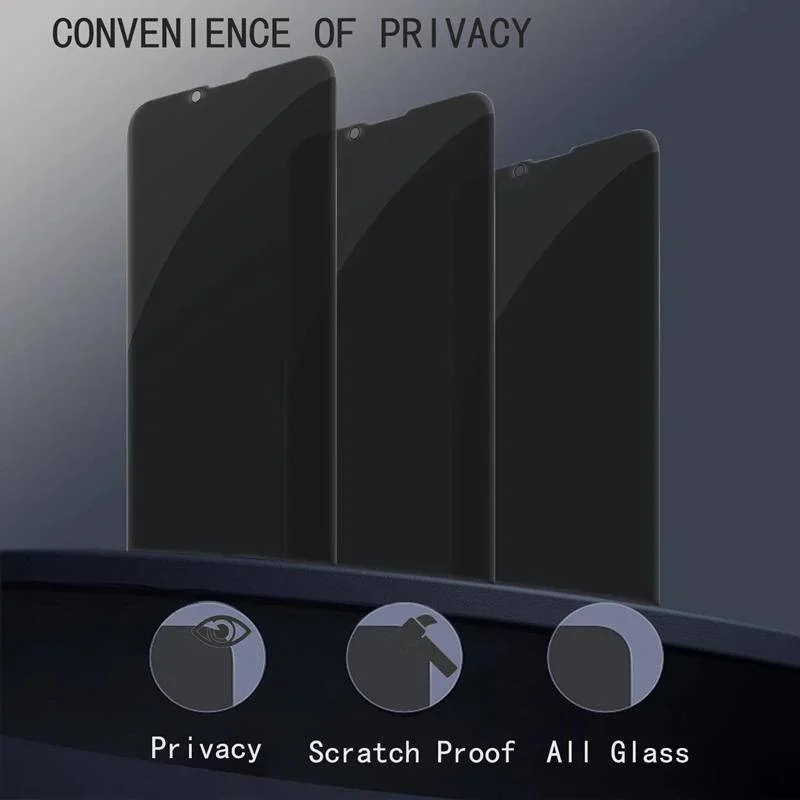 2pcs for Pou Anti-spy Tempered - Anti Spy Privacy Glass Case recension och pris