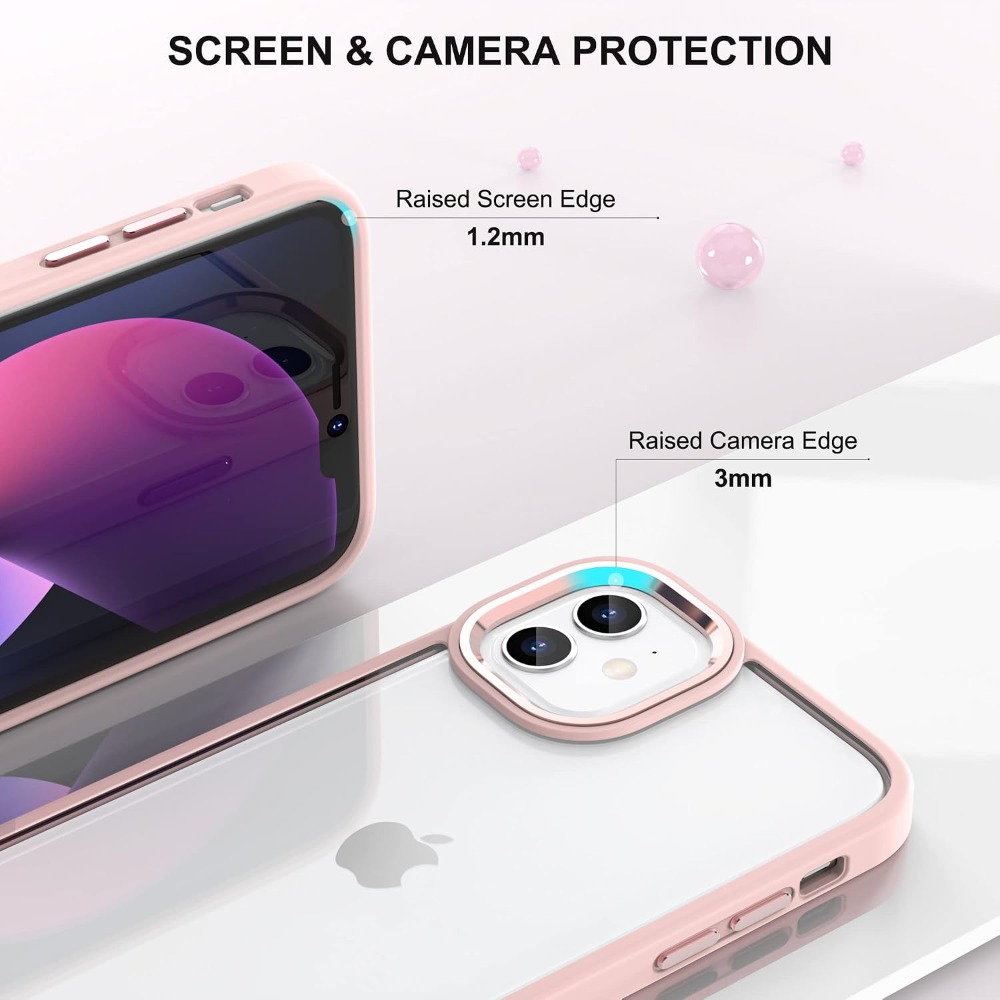 Clear Shockproof Case for iPho - Clear Shockproof Bumper Case recension och pris