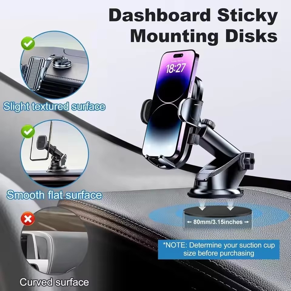 1/10pcs Car Phone Holder Stick - Phone Stands recension och pris
