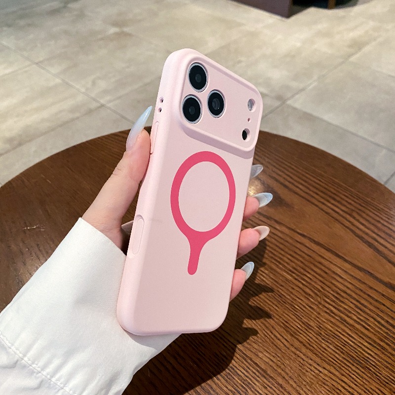 Luxury Smooth Liquid Silicone  - Liquid Silicone Magnetic Phone Case recension och pris