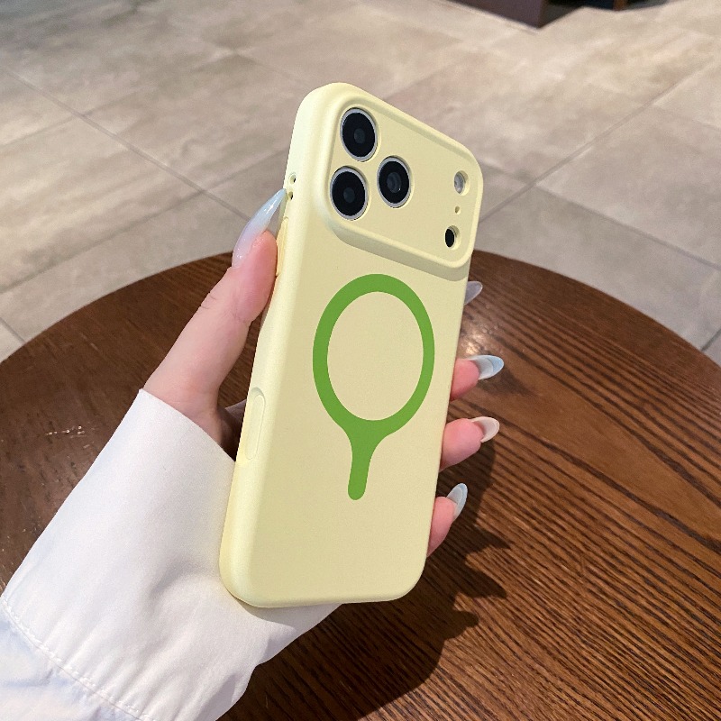 Luxury Smooth Liquid Silicone  - Liquid Silicone Magnetic Phone Case recension och pris