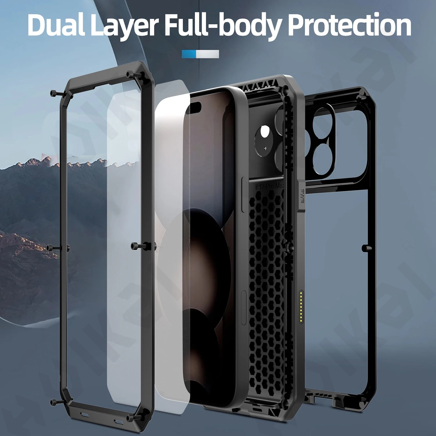 Suitable Case for IPhone 18 Pr - Heavy Duty 360 Full Body Protective Case recension och pris