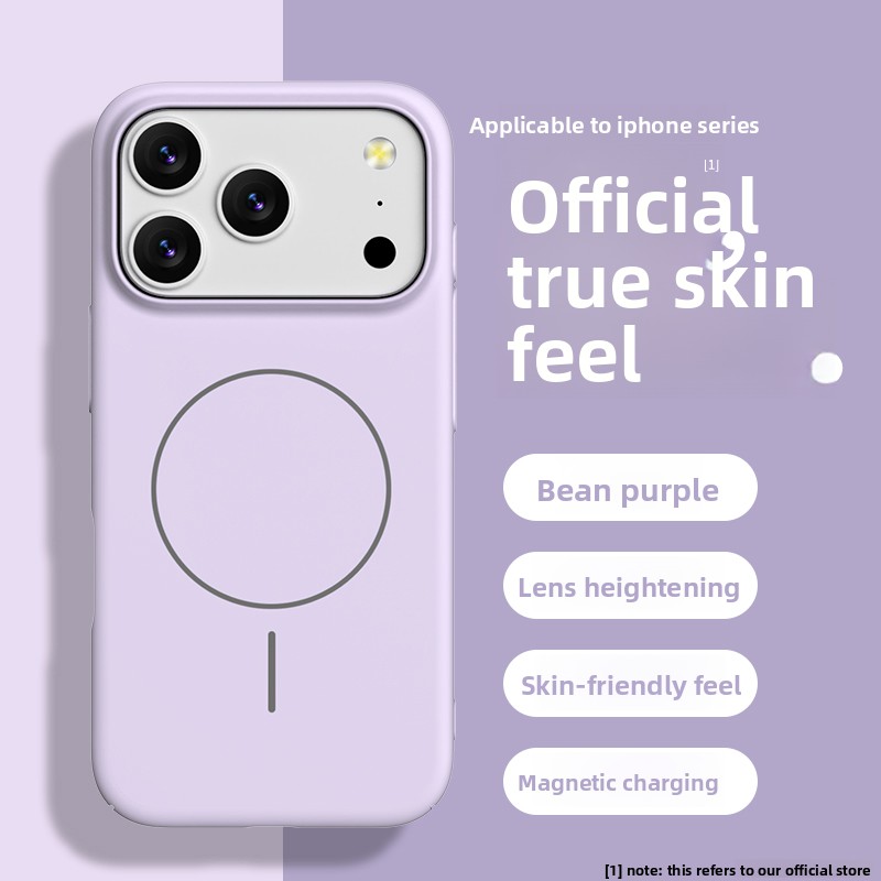 Matte Soft Liquid Silicone Pho - Liquid Silicone Magnetic Phone Case recension och pris