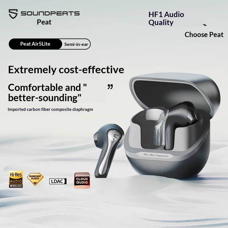 SoundPEATS Air5 Lite Bluetooth - Earphones recension och pris