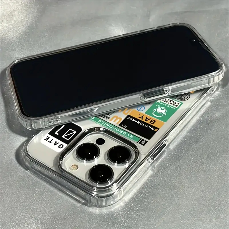 Car Sticker Labels Clear Phone - Clear Shockproof Bumper Case recension och pris
