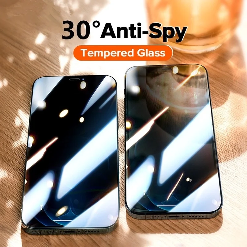 Anti-spy tempered glass case f - Anti Spy Privacy Glass Case recension och pris