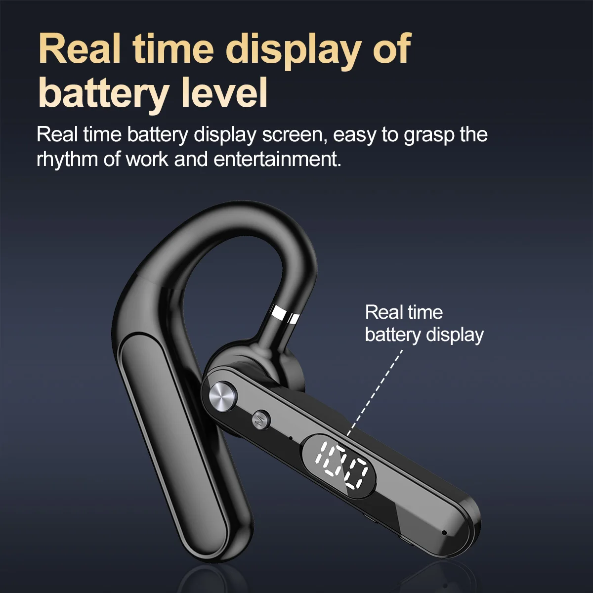Wireless Bluetooth Headphones  - Earphones recension och pris