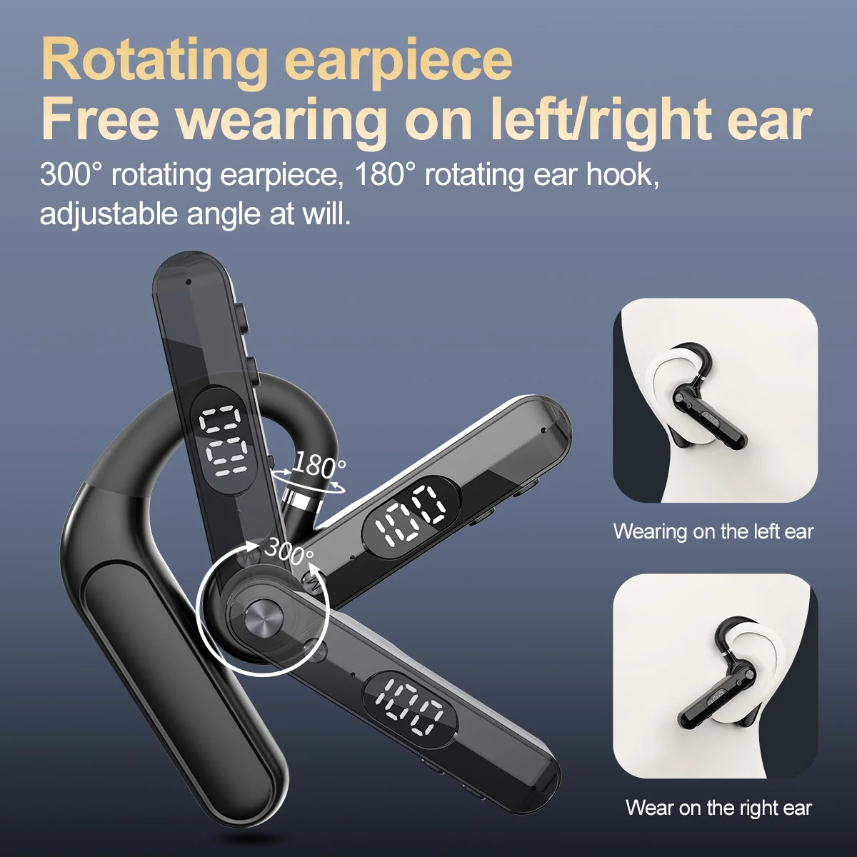 Wireless Bluetooth Headphones  - Earphones recension och pris