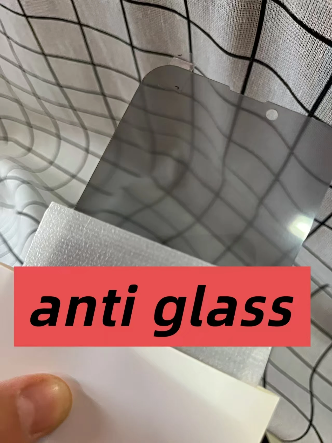 Anti-spy tempered glass screen - Anti Spy Privacy Glass Case recension och pris