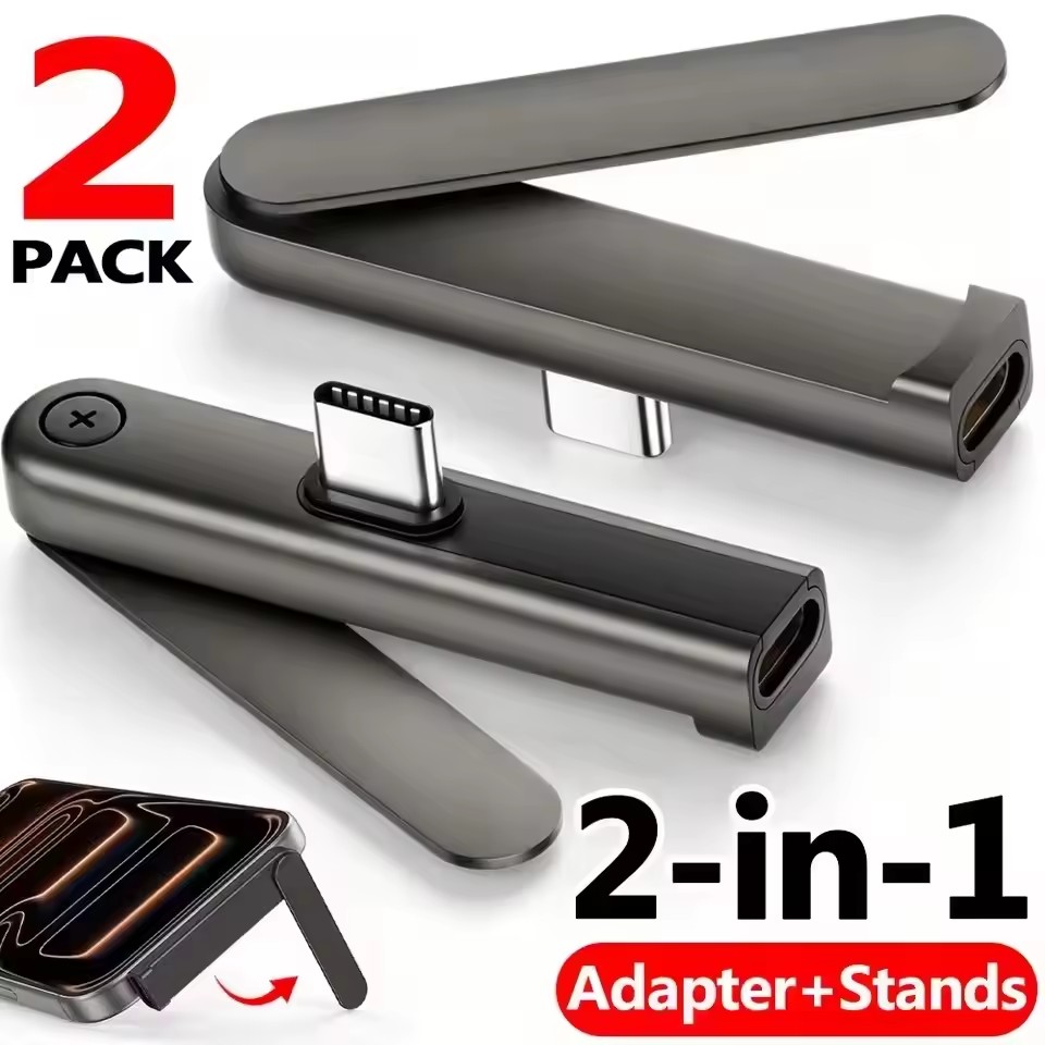 2/1PCS Portable USB C To 3.5mm - Phone Stands recension och pris