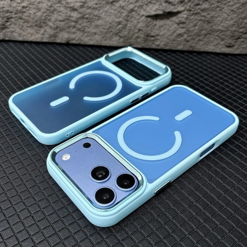 Luxury Armor Bumper For Magsaf - Clear Shockproof Bumper Case recension och pris