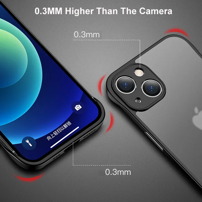 For Iphone 16 15 14 Pro Max Ul - Ultra Thin Frameless Phone Cover recension och pris